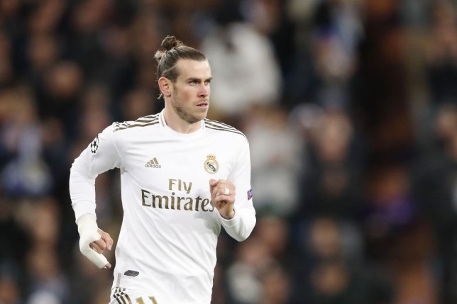 Bale dengan seragam Real Madrid