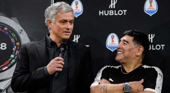 Mourinho mengungkapkan sesuatu yang istimewa tentang Maradona